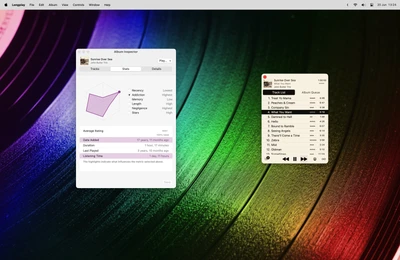 macOS inspector in light mode