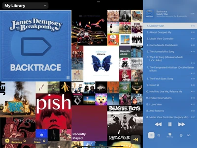 iPad layout